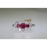 Ruby & Diamond Ring