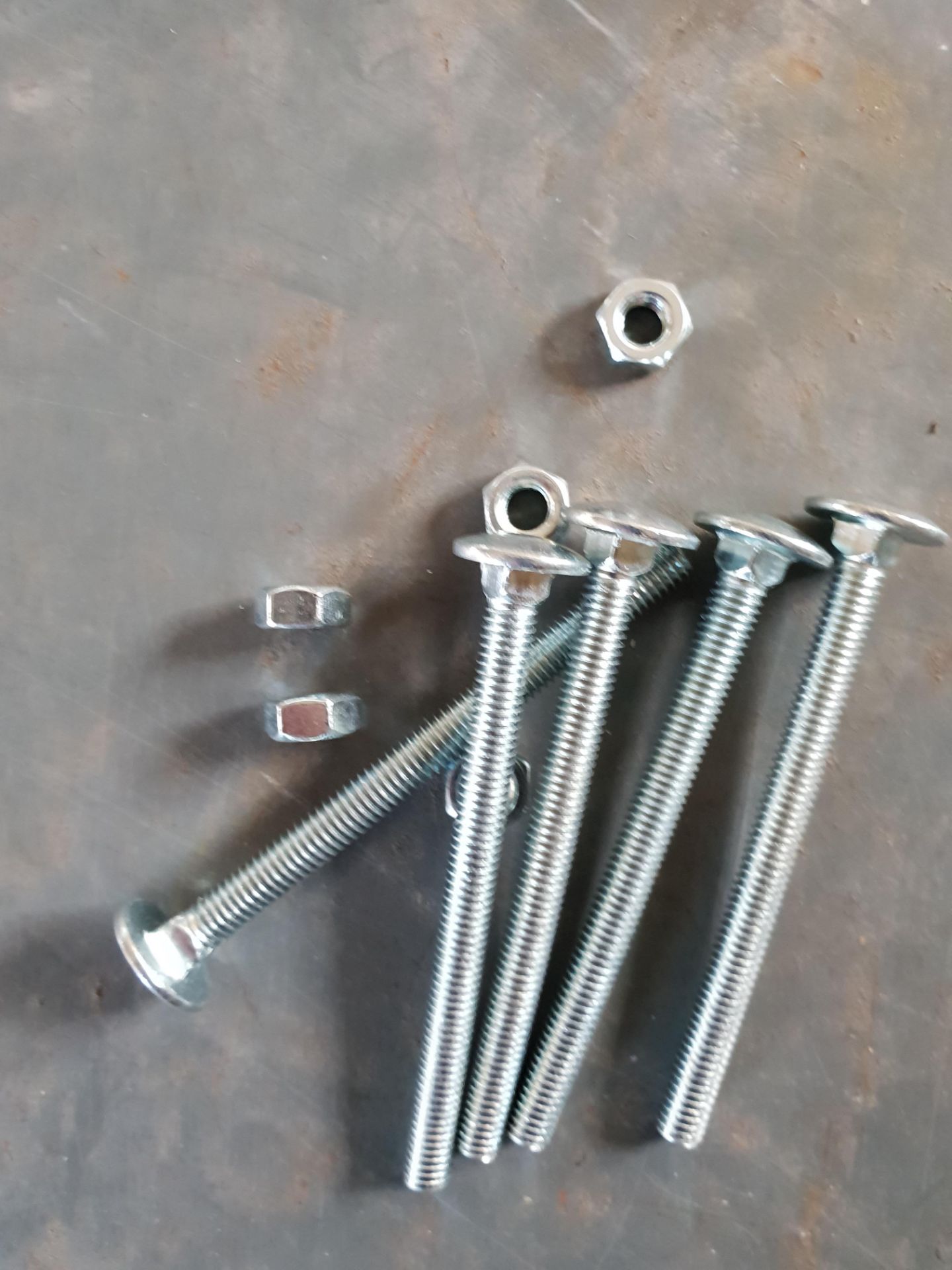 20 packs - M6x75mm coach bolts - Image 2 of 2