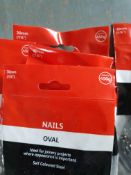 20 packs - 30mm oval nails