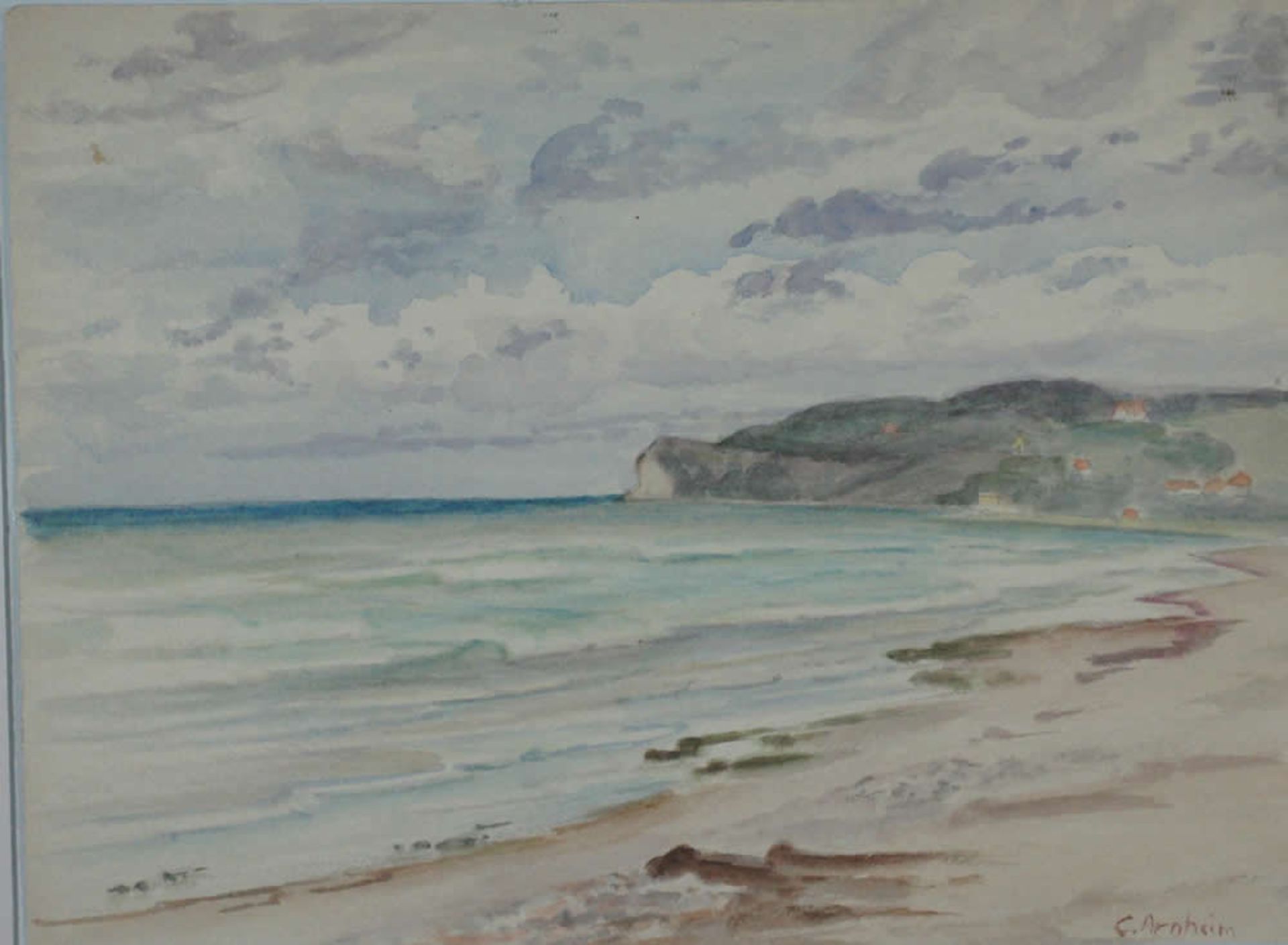 Arnheim, Clara, Hiddensee, sign., 25 x 34, Aquarell