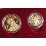 San Marino-Goldmünzen "Giovan Battista Belluzzi", 20 und 50 Euro (2006), Gewicht ca. 22,58<