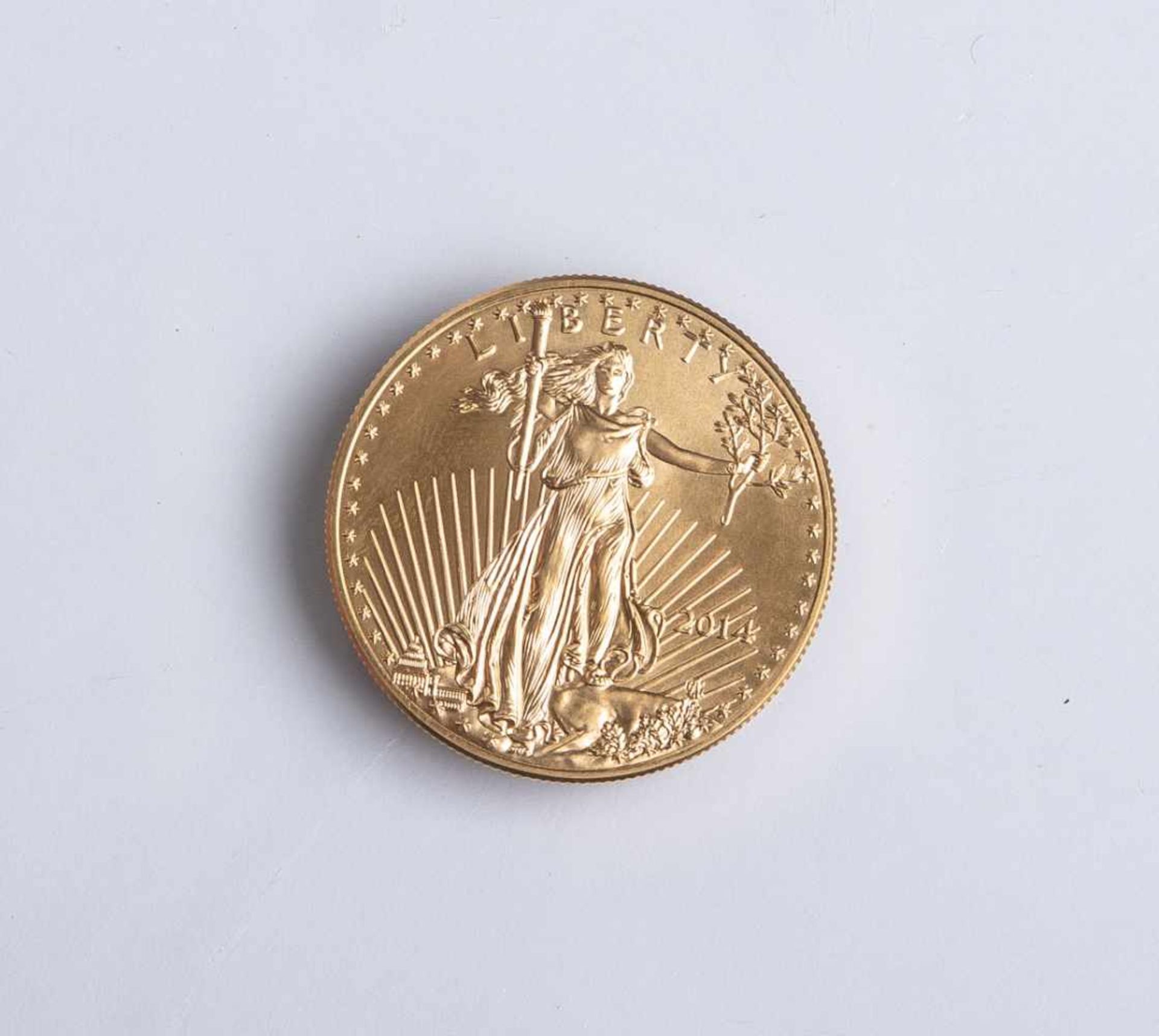 50 Golddollar (USA), 1 Unze, Liberty (2014), st.