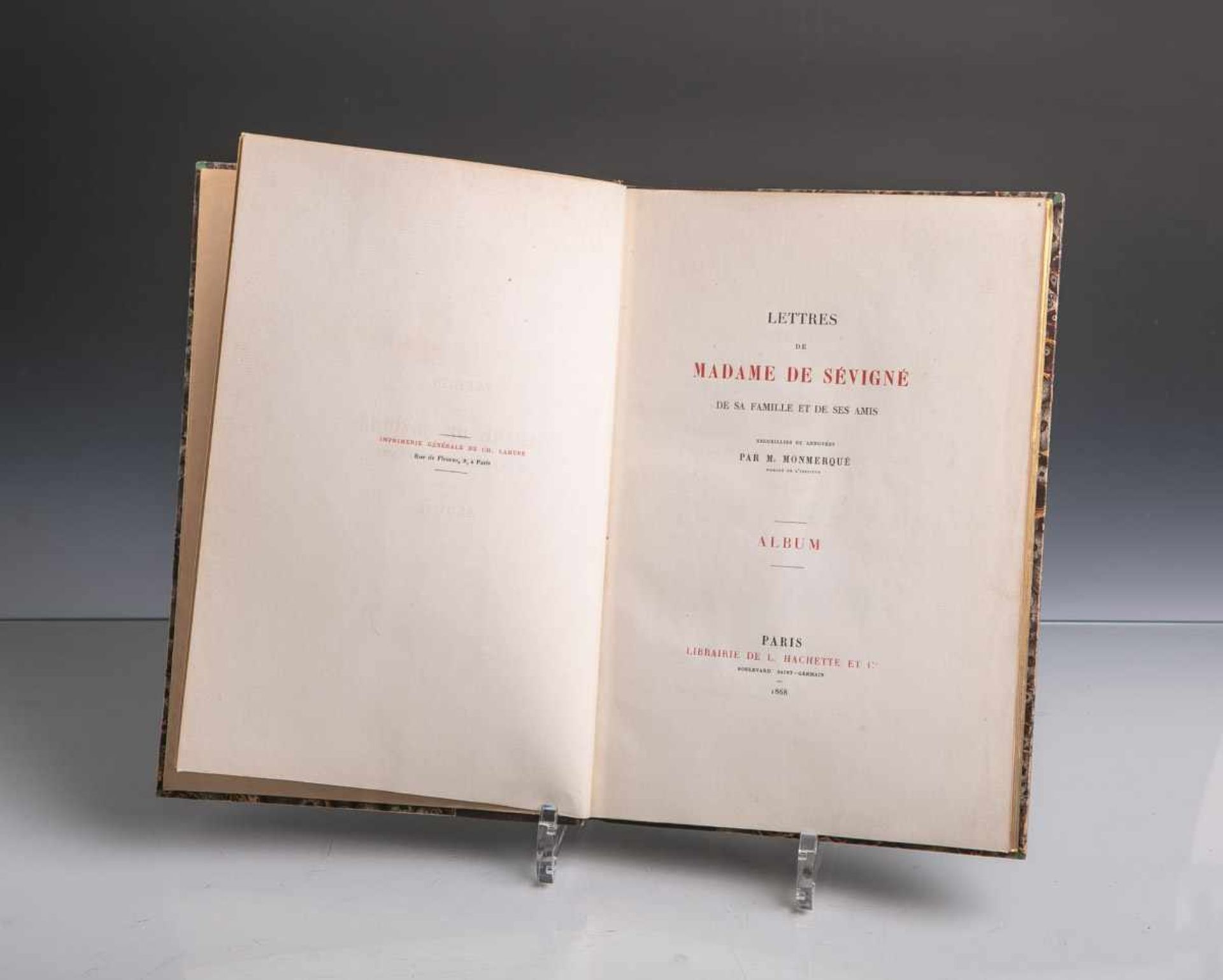 Monmerque, M. (Hrsg.), "Lettres de Madame de Sevigne. De sa famille et de ses amis",