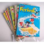 Konvolut von 20 Comic-Heften "Fix und Foxi" (Rolf Kauka, 1960er Jahre). Lagerspuren,