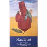 Ernst, Max (1891 - 1976), Ausstellungsplakat für Ernst-Ausstellung in der Fondation Maeght<