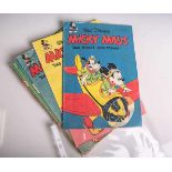 Konvolut von 7 Comic-Heften "Micky Maus" (Walt Disney, 1951, 1952 u. 1954), dazu: 2x