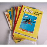 Konvolut von 10 Comic-Heften "Felix" (1960er Jahre), Band 164, 170, 175, 200, 215, 2x 260,