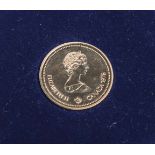 100 kanadische Dollar, Olympia-Goldmünze, Sonderprägung der XXI. Olympischen Spiele 1976<b