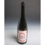 Historische Weinflasche (19./20. Jahrhundert), orig. Etikett "Dilthey, Sahl u. Co.,