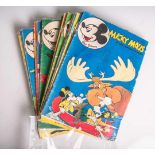 Konvolut von 20 Comic-Heften "Micky Maus" (Walt Disney, 1970er Jahre), u.a.