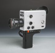 Filmkamera "Nizo 481 macro" von Braun AG (1970er Jahre), Super 8, Nr. 1383777, Optik: