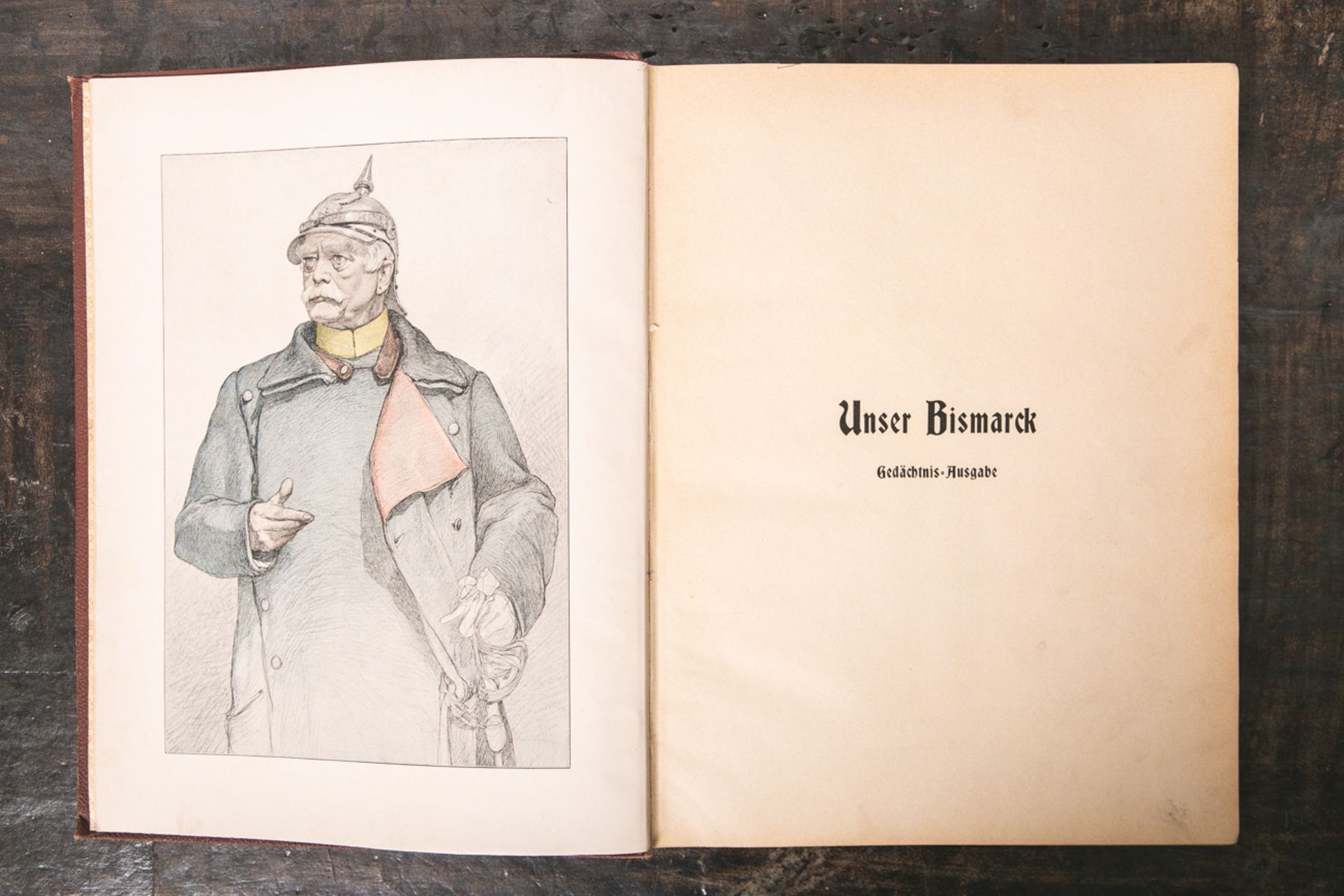Allers, E.W., Kraemer, H. (Hrsg.), "Unser Bismarck", Gedächtnis-Ausgabe, Union Deutsche - Bild 2 aus 2