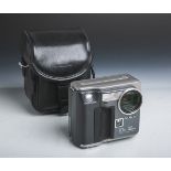 Kamera "Mavica" von Sony (Bj. ab 1997), Zoom-Kamera, Brennweite 40-400 mm, Sensor: CCD m.
