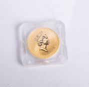 Goldmünze 50 Dollar (Australien, 1990), Australian Nugget, 1/2 OZ (1/2 Unze), gekapselt.