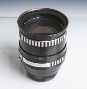 Objektiv "Sonnar" von C. Zeiss Jena DDR, 2,8/180, M86/M95, Nr. 9151990.