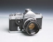 Kamera "Revue Auto-Reflex", Gehäusenr. 913800, Objektiv "Hexanon", 1:1,8/52 mm, Nr.