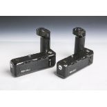 2x Nikon Motoren "MD-11", Nr. 846712 u. 961654.