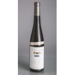 4 Flaschen von Riederbacherhof, Rheinhessen (1996), Riesling, Spätlese trocken, je 0,75 L.