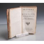 Buch "Oeuvre de Moliere", neue Ausgabe, Band 2, A Londres Verlag, 1784, 323 S.,