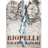 Riopelle (Künstlerplakat), Galerie Maeght (Paris), Maeght Editeur, Arte Paris, Größe ca.