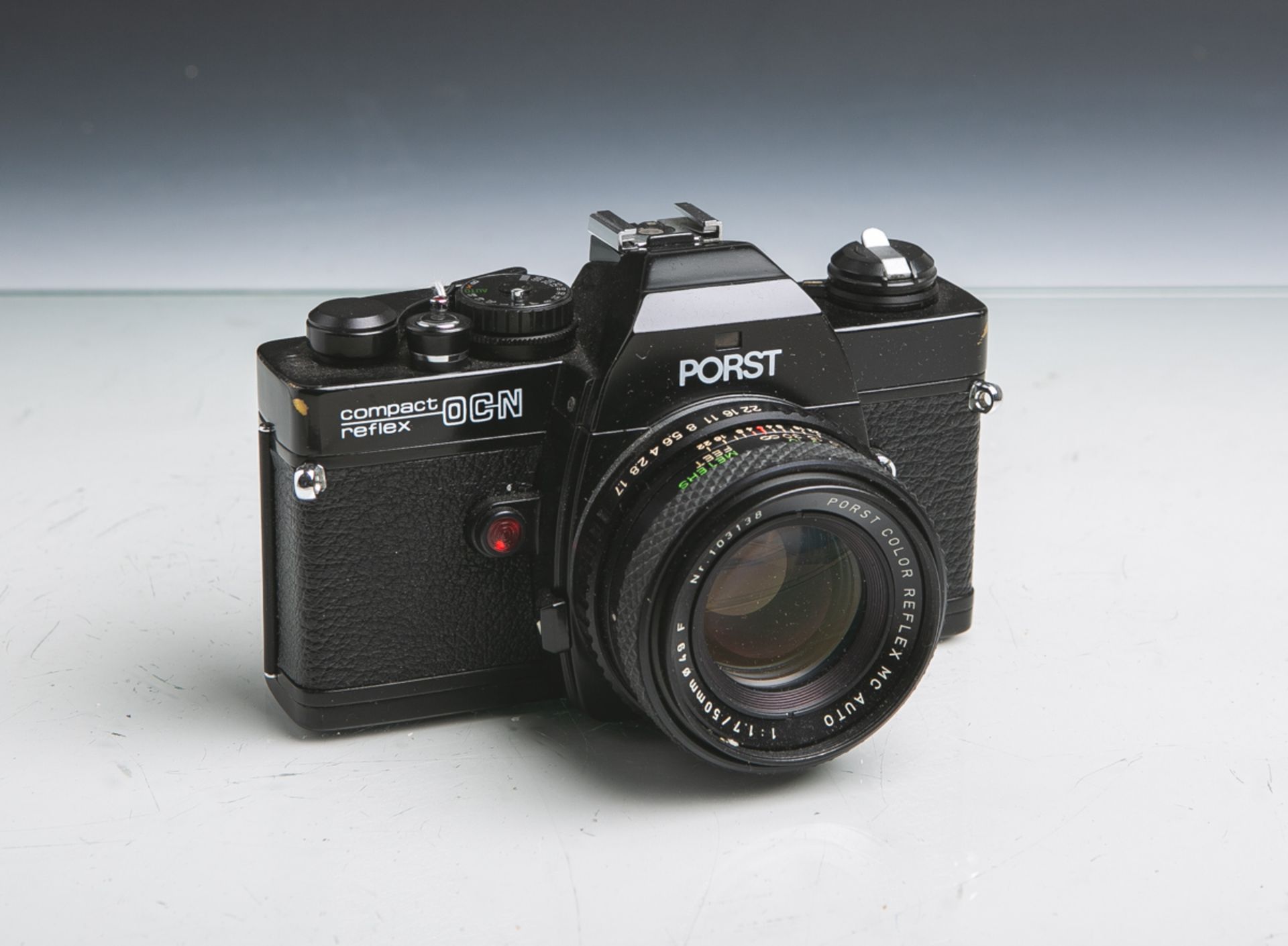 Kamera "Porst Compact Reflex OCN", Nr. 8020807, orig. Objektiv, Color Reflex MC Auto,
