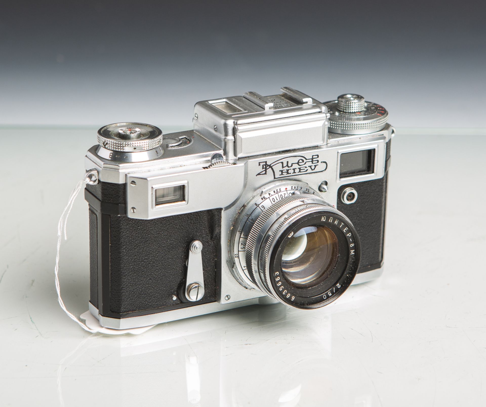 Kamera "Kiev 4" (Made in USSR, Contax, Baujahr 1957 - 1974), Nr. 7119275, Objektiv
