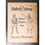 Berliner Illustrierte Zeitung "Berliner Sturmtage", Sondernr. 1918/19, Verlag Ullstein u.