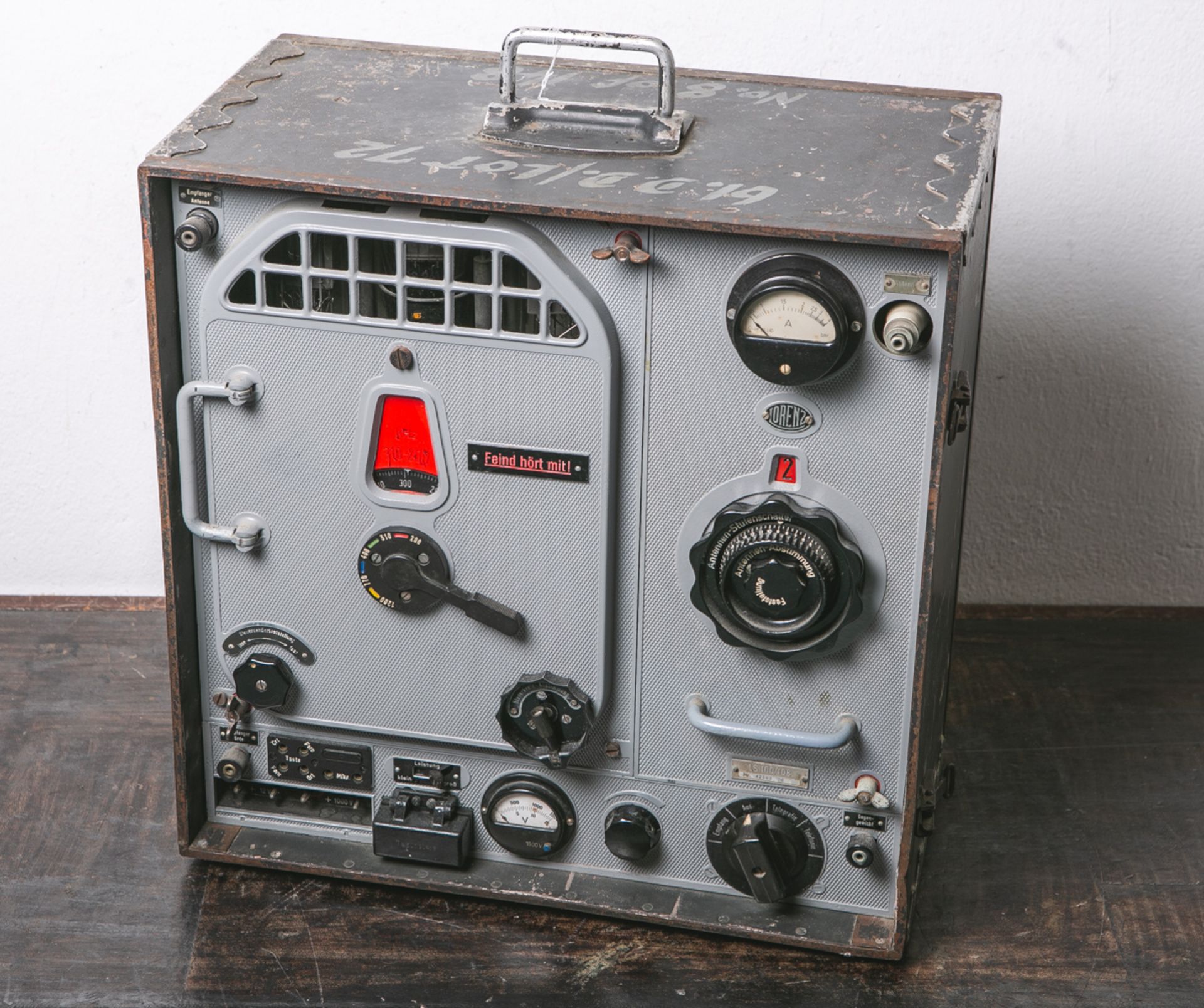 100 Watt Sender von Lorenz (Drittes Reich), Wehrmacht, Mod. LS 100/108 WS. 24b-108,