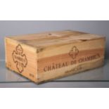 12 Flaschen von Chateau de Chambrun Grand-vin (2002), Rotwein, je 0,75 L, in orig.Holzbox. Im