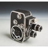 Filmkamera "Bolex B8L" von Bolex Paillard (Schweiz, Baujahr 1958 - 1961),