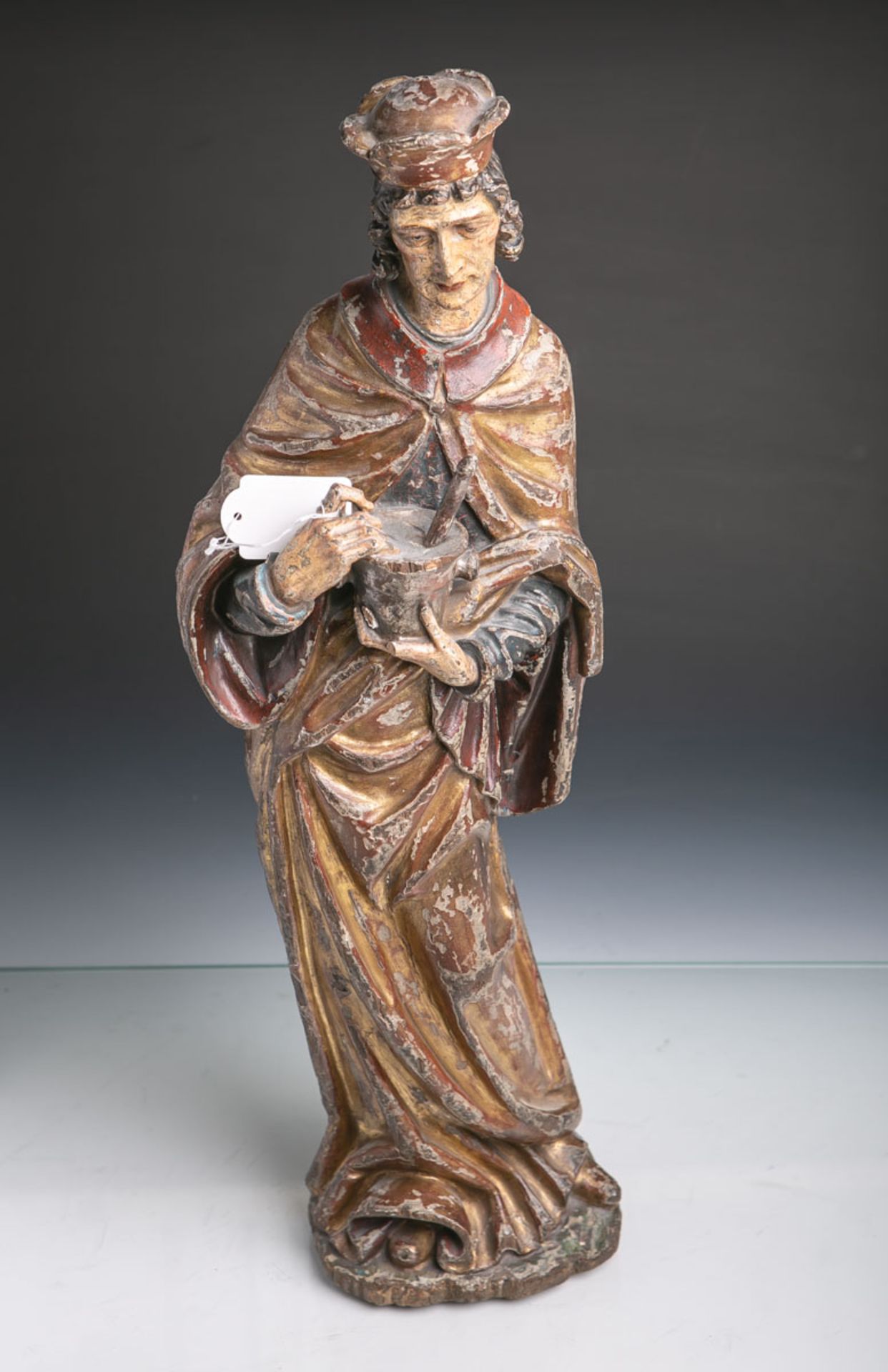 Unbekannter Künstler (wohl 17./18. Jahrhundert), Darstellung des Heiligen Kosmas,