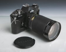 Kamera "Optium MC K1000", Objektiv "Soligor", Macro, 1:3,8-5,5/28-200 mm, Dm. 72 mmm, Nr.