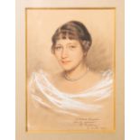 Bellanger, Francis wohl (*1885), Portrait bez. wohl "Madame Dumenil" (1917),
