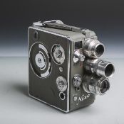 Filmkamera "Heliomatik 8 S2R" von Nizo (Bj. 1951), Doppel 8, Optik: 1x Rodenstock-Euron