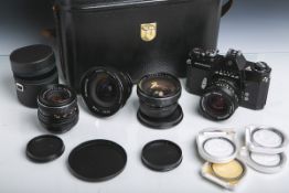 Asahi-Fotokamera "Pentax Spotmatic" (Japan), Nr. 5103176 SP II, Objektiv Multi Coating