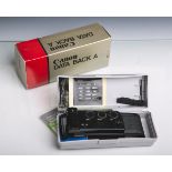 Zubehörteil/Datenrückteil "Data Back A" (Canon, Japan), für die Kamera Canon A-1 (auch