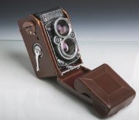 Rollei-Werke Franke u. Heidecke-Kamera "Rolleiflex 2,8 F" (Baujahr 1960-1981), Nr.