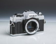 Minolta-Kamera, Modell "XG-M" (Japan), 2434605 (ohne Objektiv).