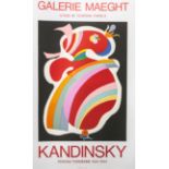 Galerie Maeght "KANDINSKY-Periode Parisienne 1934-1944" (Ausstellungsplakat), 13 Rue de