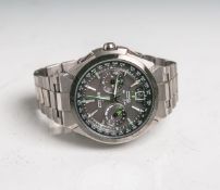 Citizen-Herrenarmbanduhr, Modell CC 1086, 50 E-H 950, Eco Drive Titanum, mit