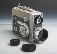 Filmkamera "Eumig C5" (Bj. 1961), 8 mm, Optik "Eumig 503", 1:1,8/10-40 mm,