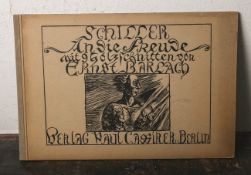 "Schiller-An die Freude-mit 9 Holzschnitten von Ernst Barlach", Verlag Paul Cassirer