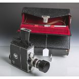 Filmkamera "Bolex K2" von Bolex Paillard, Zoom Reflex Automatic, Optik: "Vario-Switar",