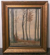 Altheim, Georg (1865 - ?), "Bäume", Öl/Lw., re. u. sign. u. dat. 1919, rs. bez., ca. 41 x