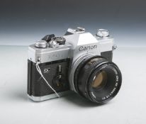 Kamera "Canon FTb", Gehäusenr. 486583, orig. Objektiv, 1:1,8/50 mm, S.C.