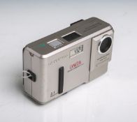 Digitalkamera "Camedia C-21" von Olympus, 2.1 Megapixels, Nr. 65506462, in Lederetui von