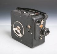 Filmkamera "Agfa Movex 16" (Bj. 1931), Schmalfilm, Federwerk, Optik: D.R.P. 403706.