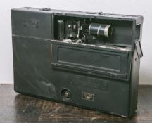 Kinobox C von Zeiss Ikon (ca. 1930er Jahre), Kofferprojektor als Stummfilm, Wanderkino im