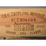 24 Flaschen von Chateau Toplong Mondot (2003), Grand Cru Classé, Rotwein, 2 Kisten à 12Flaschen,