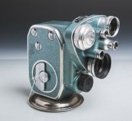 Filmkamera "Bauer 88 D" von Erwin Läpple, Eugen Bauer GmbH (Bj. 1958-1960), seitlich m.